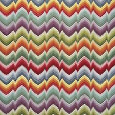Tapestry Fabric Aurora Borealis Waves Stripe Upholstery Furniture 140cm Wide