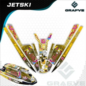 Kawasaki Jet ski 550 Sx 440 Js kit decals graphics Stickers Wrap 550sx 440js  - Picture 1 of 2