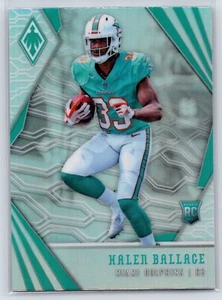 2018 Phoenix Kalen Ballage Rookie #134 Dolphins - Bild 1 von 2