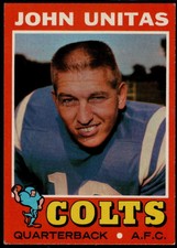 1971 Topps Football - Pick A Card - Cards 1-65