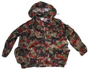 Schweizer Armee Feldjacke M70 Alpentarn Camo original smock Parka TAZ70 Militär