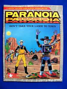 Don't Take Your Laser To Town - Paranoia RPG - West End Games - VG - Picture 1 of 2