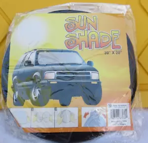 New - Car Sun Shade for Truanks/SUVs and Cars Windshields - 39" X 20" - Bild 1 von 4