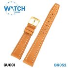 3000J Gucci Original Beige Leather Band 16Mm With 12Mm Original Gucci Buckle