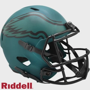 Philadelphia Eagles Football Helmet NEW 2025 RAVE Full Size Speed Replica Helmet - Picture 1 of 6