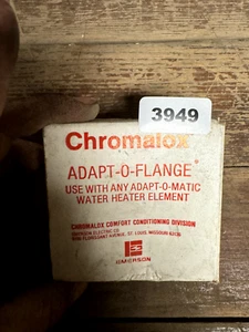 Chromalox 2E304 Adapt-O-Flange Use w/ Adapt-O-Matic Water Heater Element - Picture 1 of 1