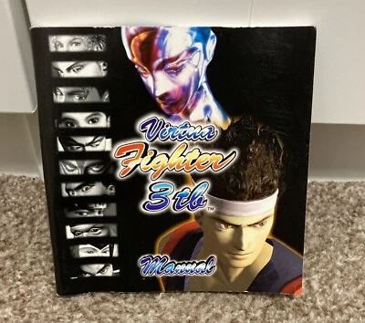 Virtua Fighter 3tb (Sega Dreamcast, 1999) - Manual Only - Image 1 of 3