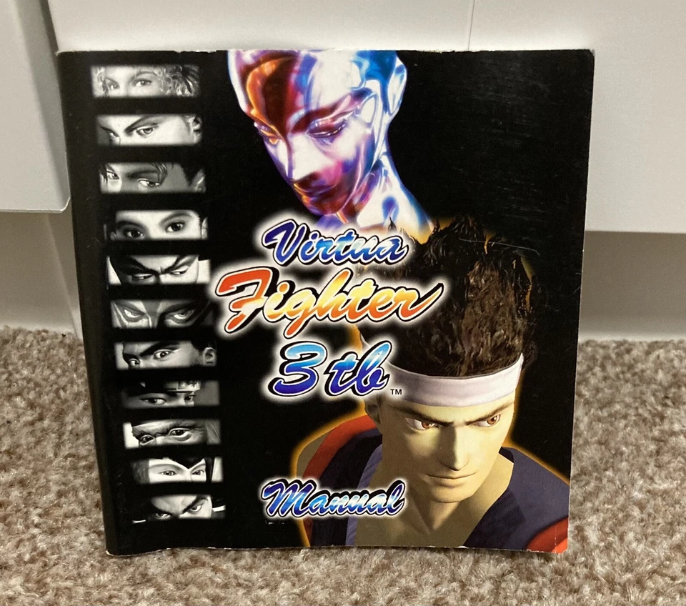 Virtua Fighter 3tb (Sega Dreamcast, 1999) - Manual Only - Image 1 of 3