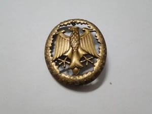 Original Bundeswehr Leistungsabzeichen Bronze Metall - Picture 1 of 2