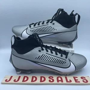 Nike Vapor Edge Pro 360 2 Football Cleats Grey Black DA5456-002 Men’s Sz 8.5 NEW - Picture 1 of 12