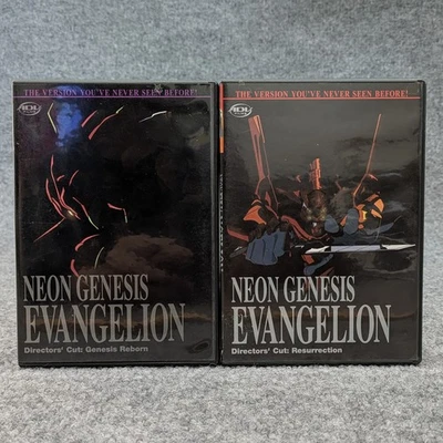 Neon Genesis Evangelion Directors Cut Genesis Reborn and Resurrection DVD 2004 - Image 1 of 4