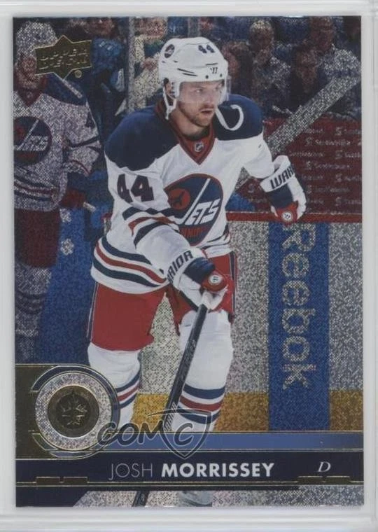 2017-18 Upper Deck Gold Rainbow Foil Josh Morrissey #196 - Image 1 of 2