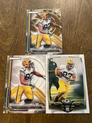 (3) Jeff Janis RC 2014 Topps Strata Bronze /150 Rookie Lot Combined Shipping - Image 1 of 2