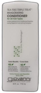 Giovanni Tea Tree Triple Treat Invigorating Conditioner - Cooling Peppermint - Picture 1 of 5