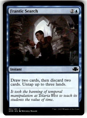 Frantic Search Dominaria Remastered Regular mtg - Image 1 of 2