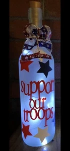Decorative Bottle That Lights Up. Great For Any Space - Picture 1 of 1