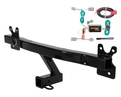 Curt Class 3 Trailer Hitch 2in Receiver & Wiring Harness Kit for 11-18 Volvo S60 — 第 1/4 张图片
