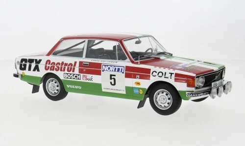 VOLVO 142 N.5 1000 LAKES RALLY 1973 MIKKOLA-RAUTANEN 1:18 - Immagine 1 di 1
