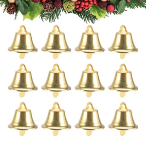 120pcs 20mm Christmas Bell Hanging Pendant DIY Bell Pendant Ornament (Golden) - Picture 1 of 11