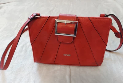 Kensie Bandolera ROJO RUBÍ Bolso de Cuero Cartera KEN690-RUB-SHO Foto 1 de 4