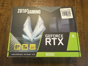 Zotac Gaming Nvidia GeForce RTX 3050 6GB GDDR6 Low-Profile Graphics Card - Afbeelding 1 van 10