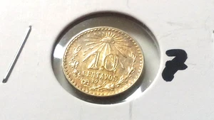 Mexico 10 Centavos 1934 silver Coin - Picture 1 of 2