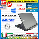PC NOTEBOOK DELL LATITUDE E6410 14,1" CPU I5 M560 RAM 4GB HDD 160GB+WIN 10! 