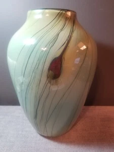 David McDermott Matsumoto Studio Art Glass Vase Abstract Blown glass/LARGE - Picture 1 of 24