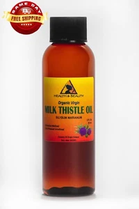 MILK THISTLE SEED OIL ORGANIC UNREFINED VIRGIN RAW by H&B Oils Center PURE 2 OZ - Picture 1 of 12