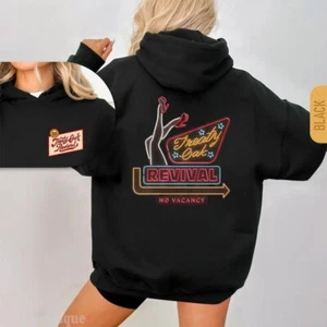 Treaty Oak Revival Hoodie, No Vancy Cotton Pullover for Music Fans & Casual Wear - Picture 1 of 12