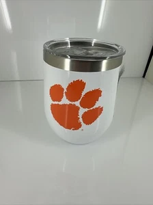 Corkcicle 12oz NCAA Clemson University Tigers Stemless Stainless Steel - Picture 1 of 6