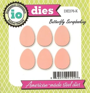 EASTER EGGS Die Cutting Dies by Impression Obsession DIE276-K New - Picture 1 of 3