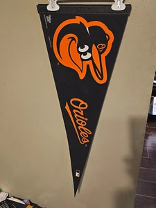 BALTIMORE ORIOLES  RETRO 12X30 VINTAGE BASEBALL MLB  FELT PENNANT  10/3/24 - Picture 1 of 2
