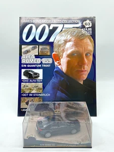 James Bond Modellauto-Collection Nr. 63 Alfa Romeo 159 mit Heft Top ✅ - Bild 1 von 6