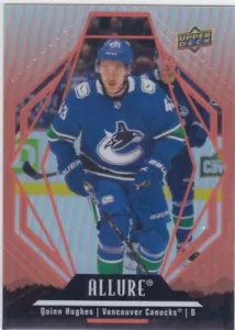 2022/23 ALLURE..QUINN HUGHES..SUNRISE..CARD # 96..CANUCKS..FREE COMBINED SHIP - Picture 1 of 1