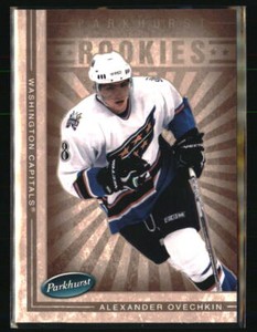 Alexander Ovechkin 2005-06 Parkhurst Washington Capitals Hockey Card #669 Rookie