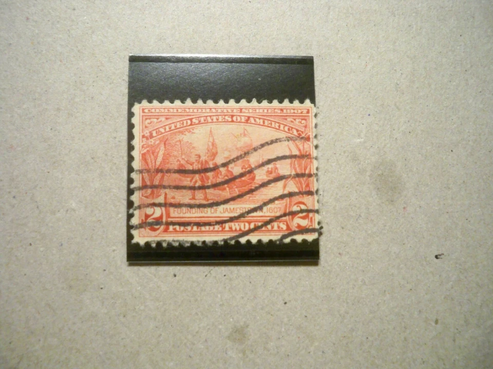 USA Used, 1907 Issue, 2 Cent Jamestown Exposition, - Image 1 of 1