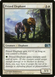 4x Prized Elephant M13 2013 #027 Magic The Gathering inglés casi nuevo/sin jugar tarjeta UC poco común - Imagen 1 de 1