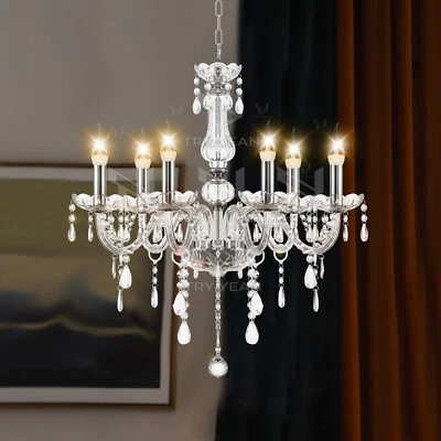 6 luci Lampadario Di Cristallo, K5 Plafoniera in Cristallo a Sospensione Moderna - Image 1 of 4