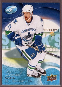 2009-10 Upper Deck ICE #63 Daniel Sedin (Canucks)