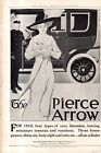 1910 Pierce Arrow Enclosed Car Original Ad From Theatre