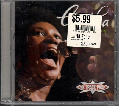 New Sealed Aretha Franklin Six Track Pack Audio CD Atlantic Record Sterling 1998 - Image 1 of 2