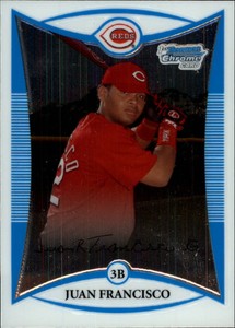 2008 Bowman Chrome Prospects Baseball #BCP195 Juan Francisco Cincinnati Reds