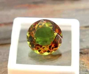 Certified 16.80 Ct Natural Zultanite Color Changing Turkish Round Cut Gemstone - Picture 1 of 4