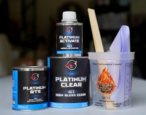 SAAB PINT Ready To Spray Basecoat Paint + Clear Coat Kit PICK YOUR COLOR! - Picture 1 of 6