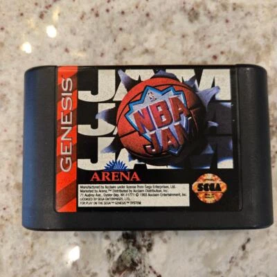 NBA JAM Sega Genesis CartOnly! - Image 1 of 3