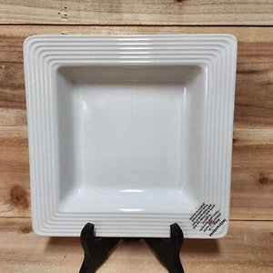 Nora Fleming 8 1/4" Stoneware M9 Candy/Napkin Holder - Pinstripes NEW - Picture 1 of 7