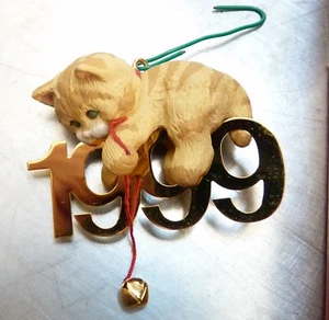 1999 Cat, Fabulous Decade #10 Collector's Series Brass and Handcrafted - Picture 1 of 3