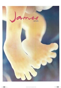 Vintage James Seven 1992 Poster 35 x 24 England - Bild 1 von 5