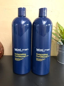 2 Label men Invigorating Conditioner (Restores Moisture and 1000ml/33.8oz Each - Picture 1 of 1
